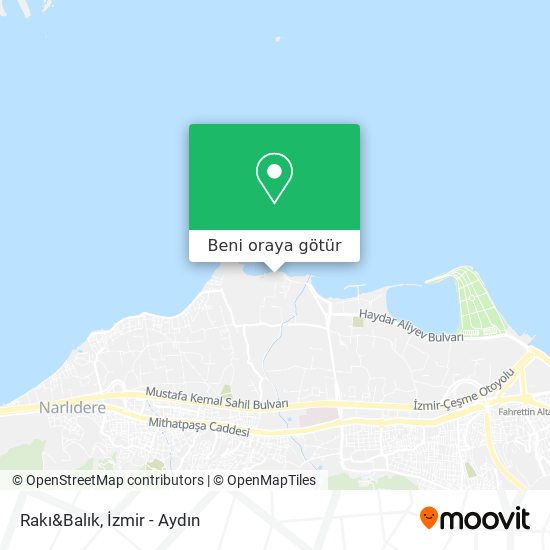 Rakı&Balık harita