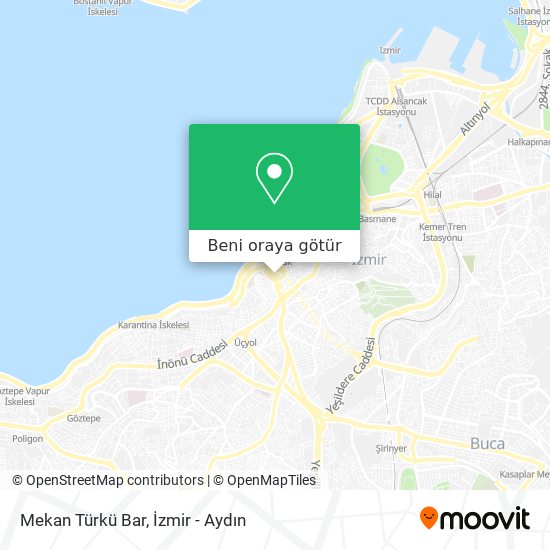 Mekan Türkü Bar harita