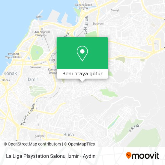 La Liga Playstation Salonu harita