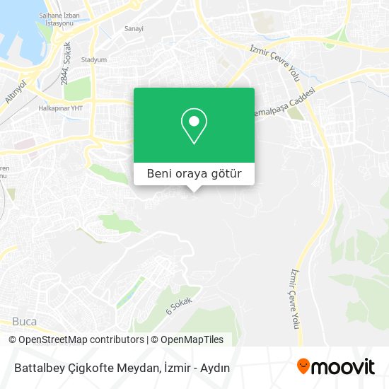 Battalbey Çigkofte Meydan harita