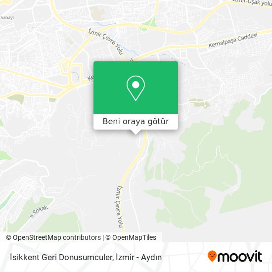 İsikkent Geri Donusumculer harita