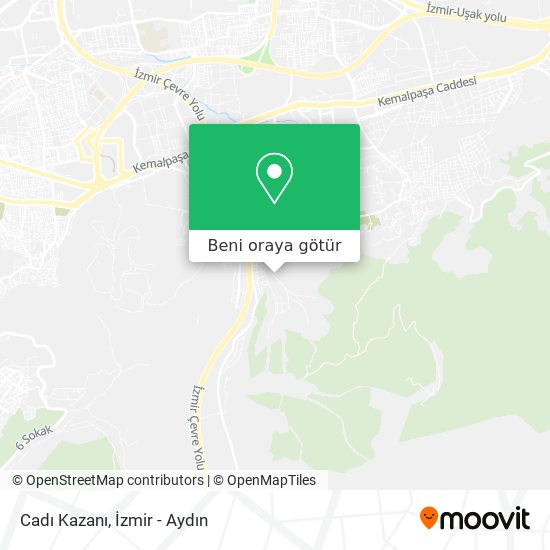 Cadı Kazanı harita