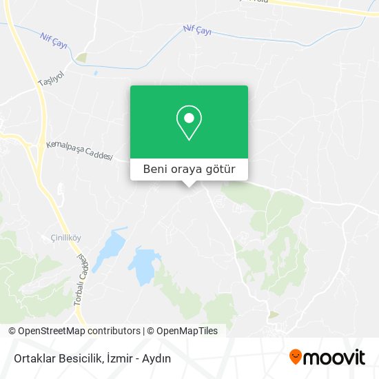 Ortaklar Besicilik harita