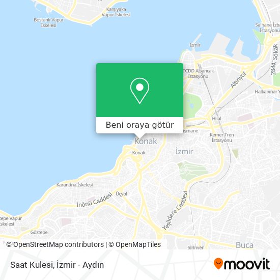 Saat Kulesi harita