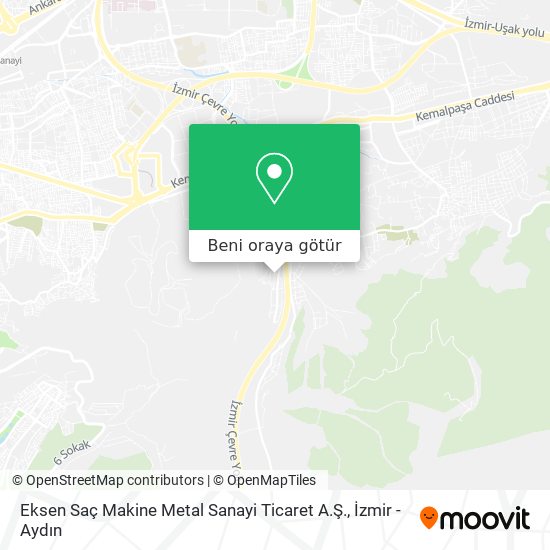 Eksen Saç Makine Metal Sanayi Ticaret A.Ş. harita
