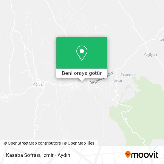 Kasaba Sofrası harita