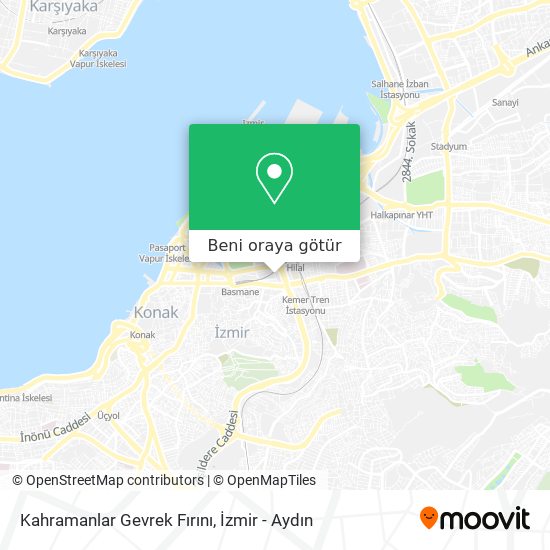 Kahramanlar Gevrek Fırını harita