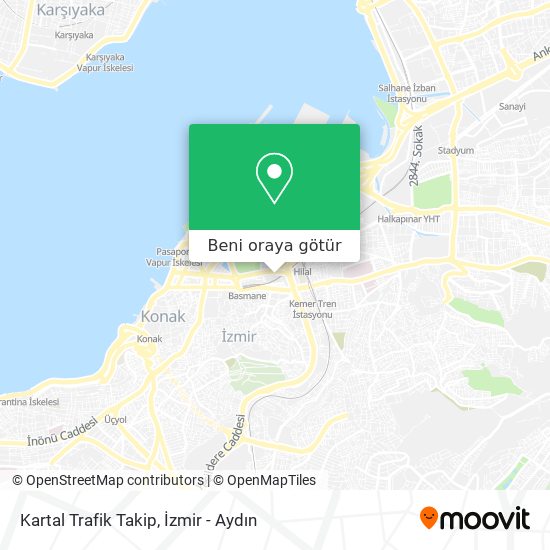 Kartal Trafik Takip harita