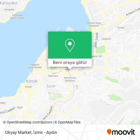 Okyay Market harita