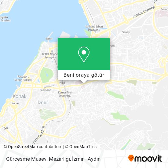 Gürcesme Musevi Mezarligi harita