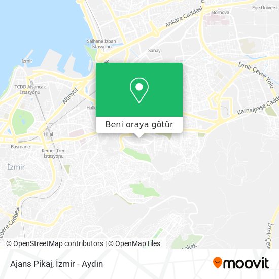 Ajans Pikaj harita