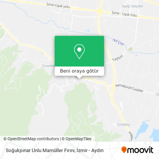 Soğukpınar Unlu Mamüller Fırını harita