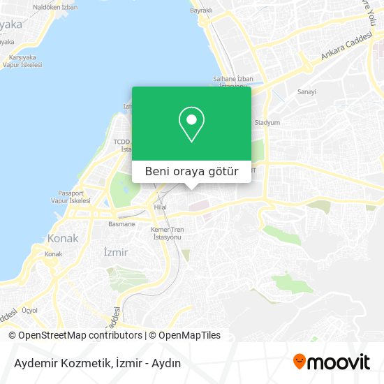 Aydemir Kozmetik harita