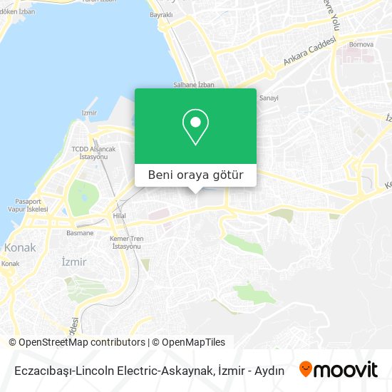 Eczacıbaşı-Lincoln Electric-Askaynak harita