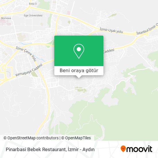 Pinarbasi Bebek Restaurant harita