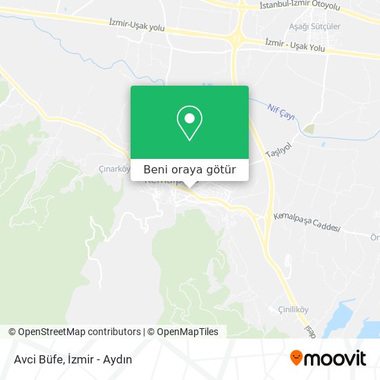 Avci Büfe harita