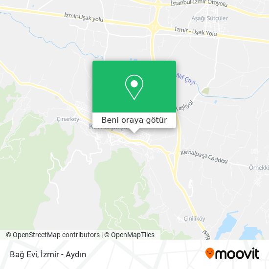 Bağ Evi harita