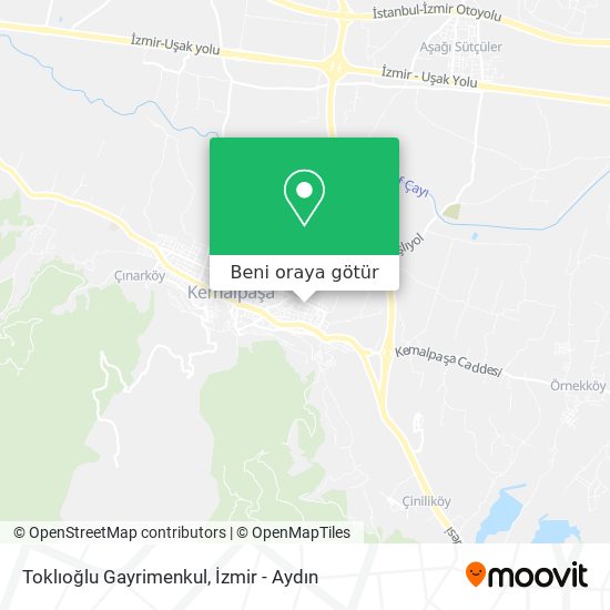Toklıoğlu Gayrimenkul harita