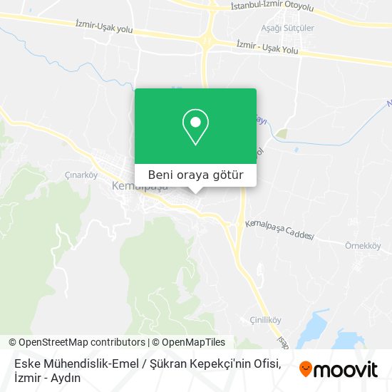 Eske Mühendislik-Emel / Şükran Kepekçi'nin Ofisi harita