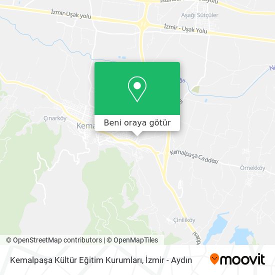 Kemalpaşa Kültür Eğitim Kurumları harita
