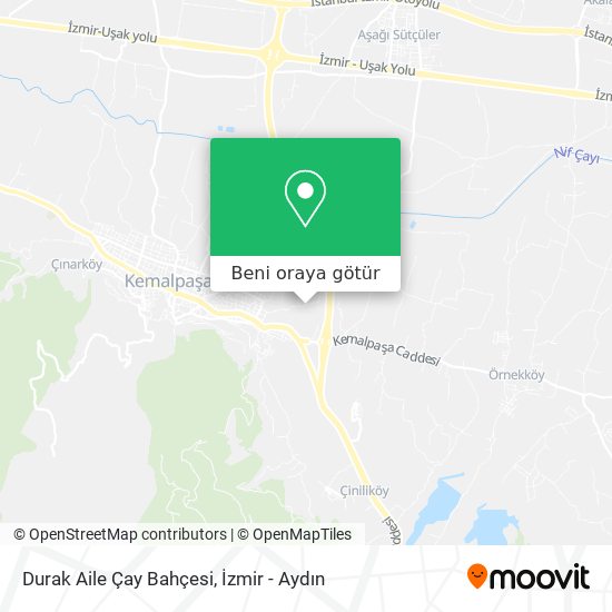Durak Aile Çay Bahçesi harita