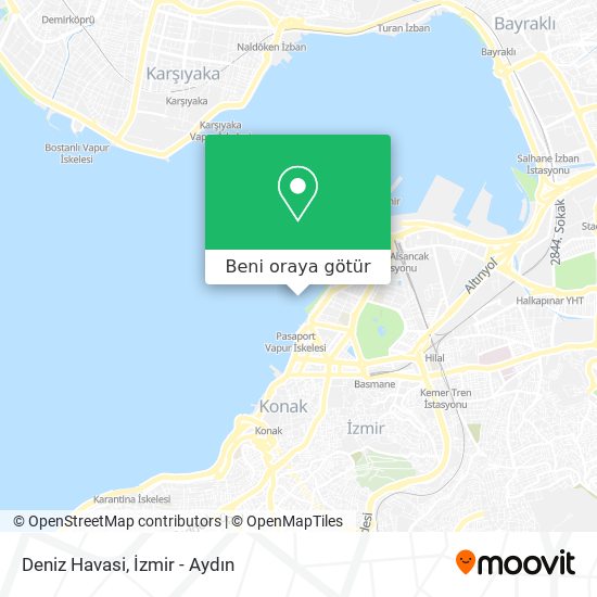 Deniz Havasi harita