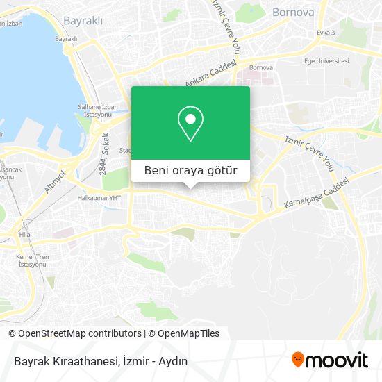 Bayrak Kıraathanesi harita