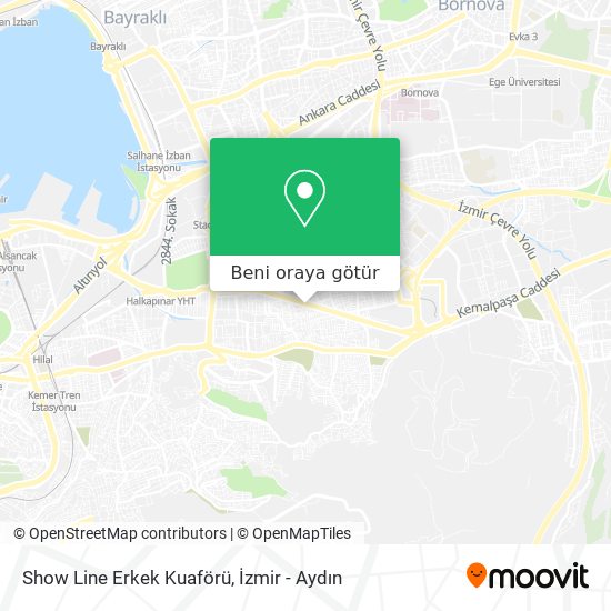 Show Line Erkek Kuaförü harita