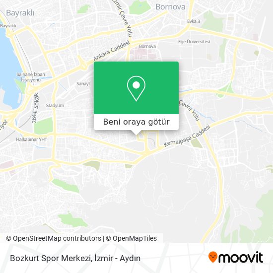 Bozkurt Spor Merkezi harita