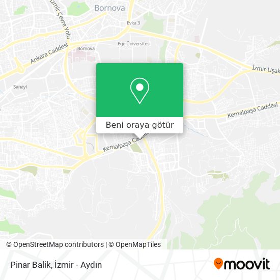 Pinar Balik harita