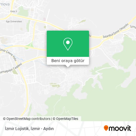 İzmir Lojistik harita