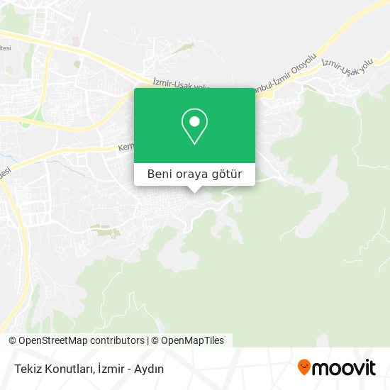 Tekiz Konutları harita