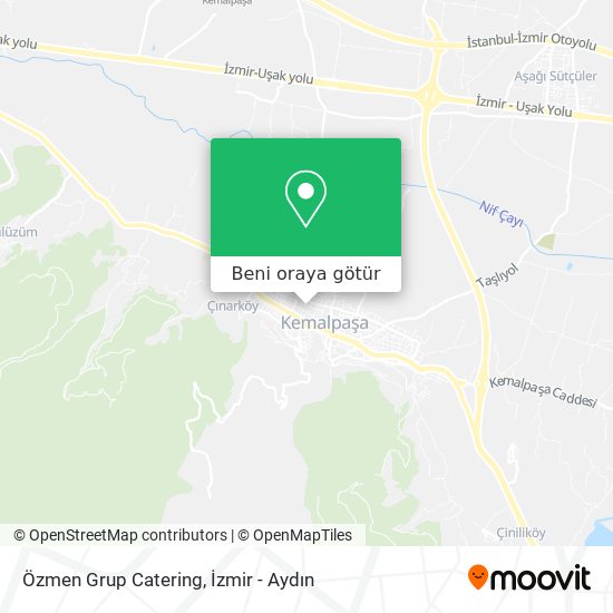Özmen Grup Catering harita