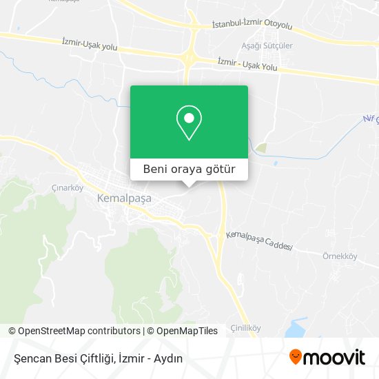 Şencan Besi Çiftliği harita