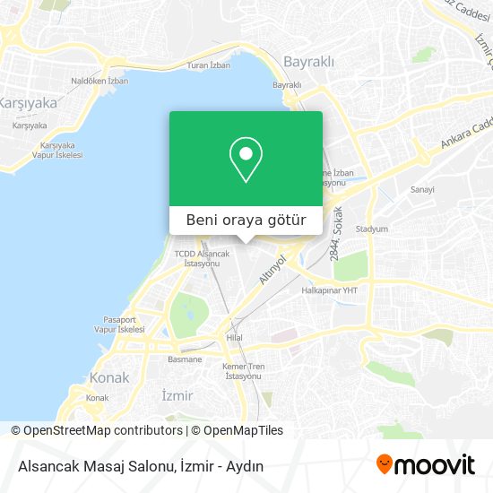 Alsancak Masaj Salonu harita