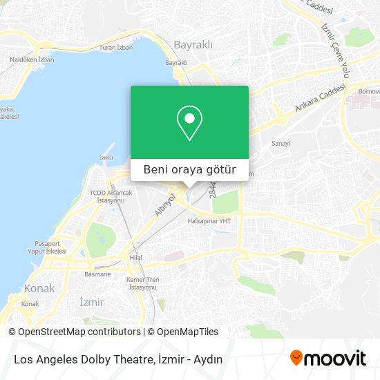 Los Angeles Dolby Theatre harita