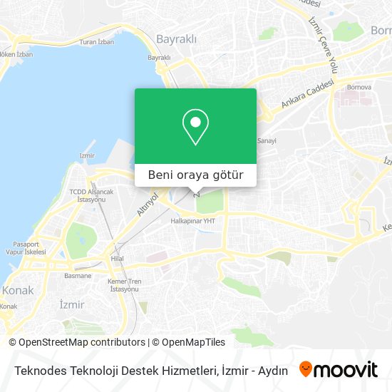 Teknodes Teknoloji Destek Hizmetleri harita
