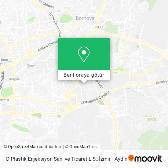 D Plastik Enjeksiyon San. ve Ticaret L.S. harita