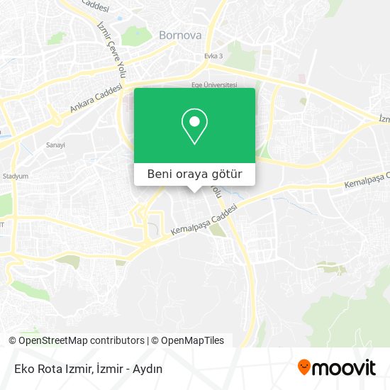 Eko Rota Izmir harita