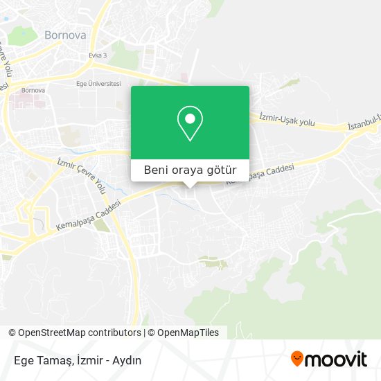 Ege Tamaş harita