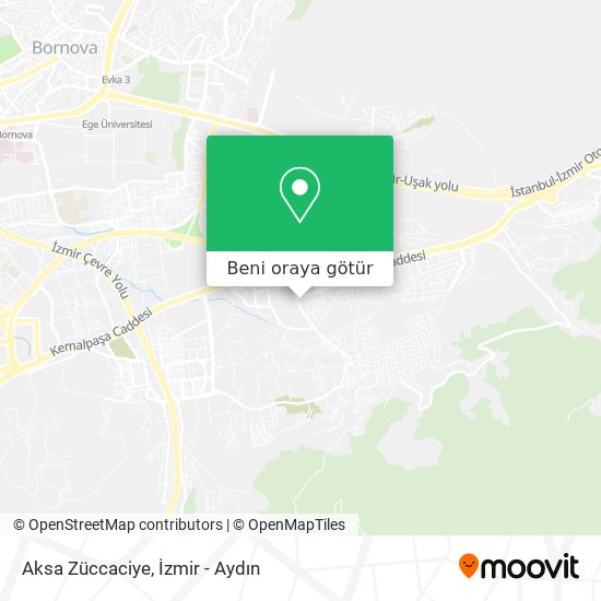 Aksa Züccaciye harita