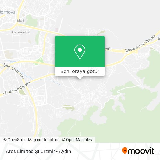 Ares Limited Şti. harita