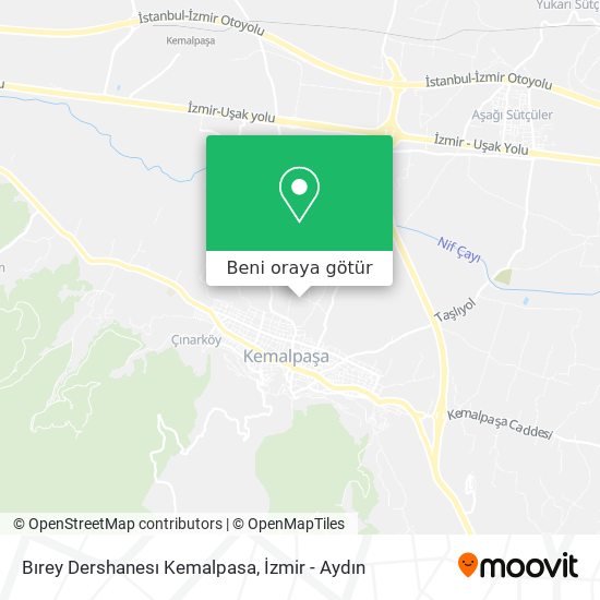 Bırey Dershanesı Kemalpasa harita