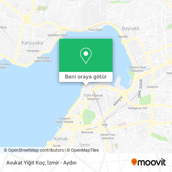 Avukat Yiğit Koç harita
