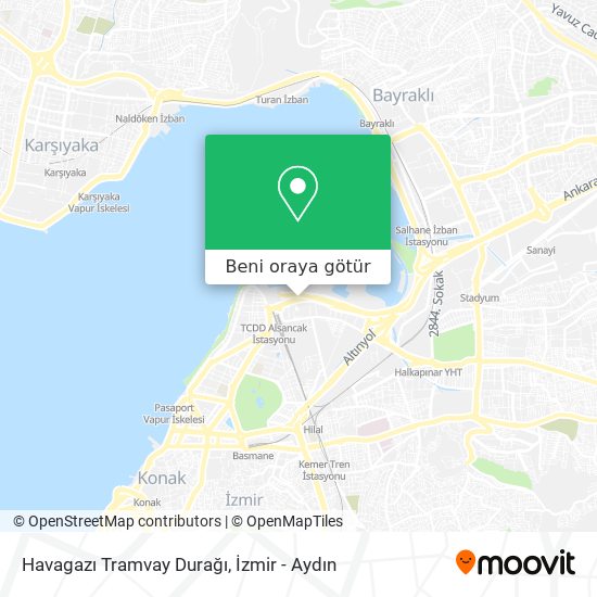 Havagazı Tramvay Durağı harita