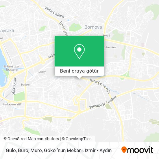 Gülo, Buro, Muro, Göko 'nun Mekanı harita
