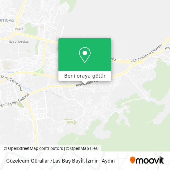 Güzelcam-Gürallar /Lav Baş Bayi̇İ harita