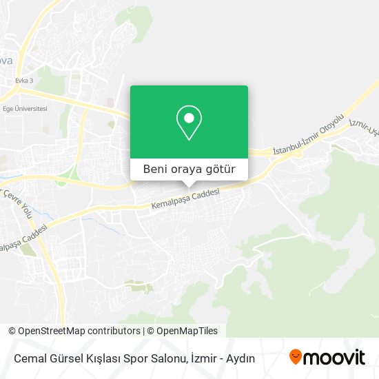 Cemal Gürsel Kışlası Spor Salonu harita