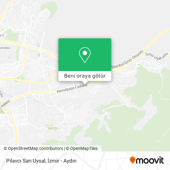 Pilavcı Sarı Uysal harita