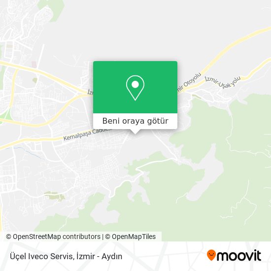 Üçel Iveco Servis harita